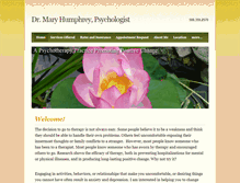 Tablet Screenshot of drmaryhumphrey.com